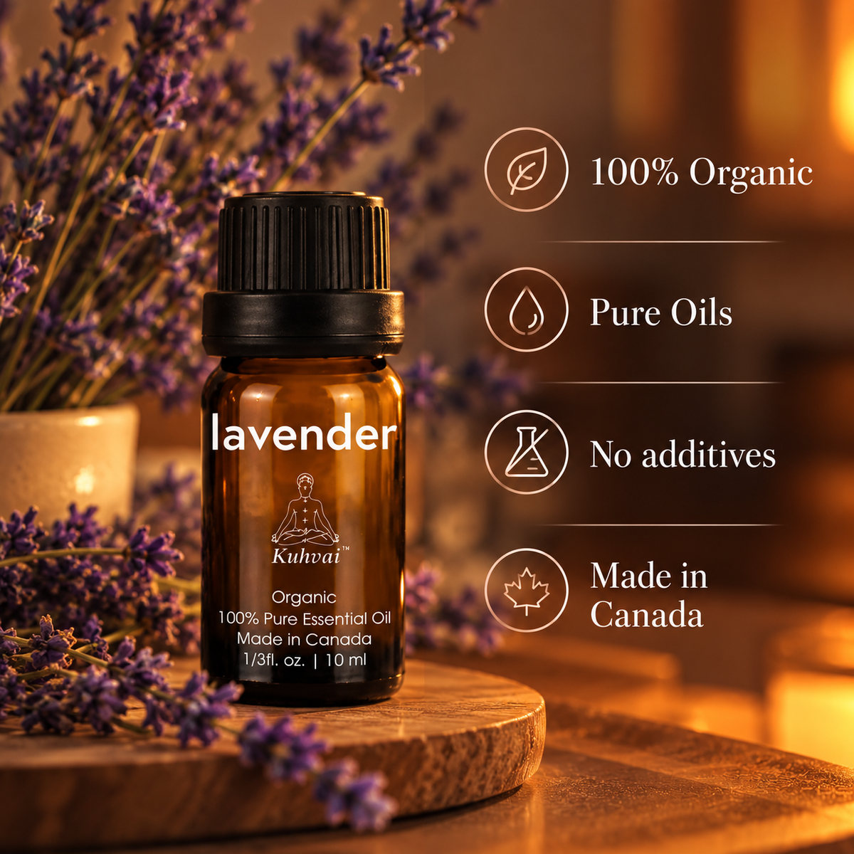 Flame Mist Diffuser & Lavender Oil Set